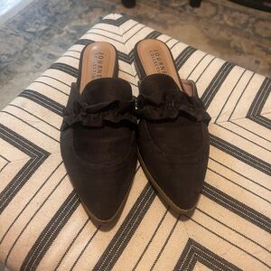 Journee Collection gray mules